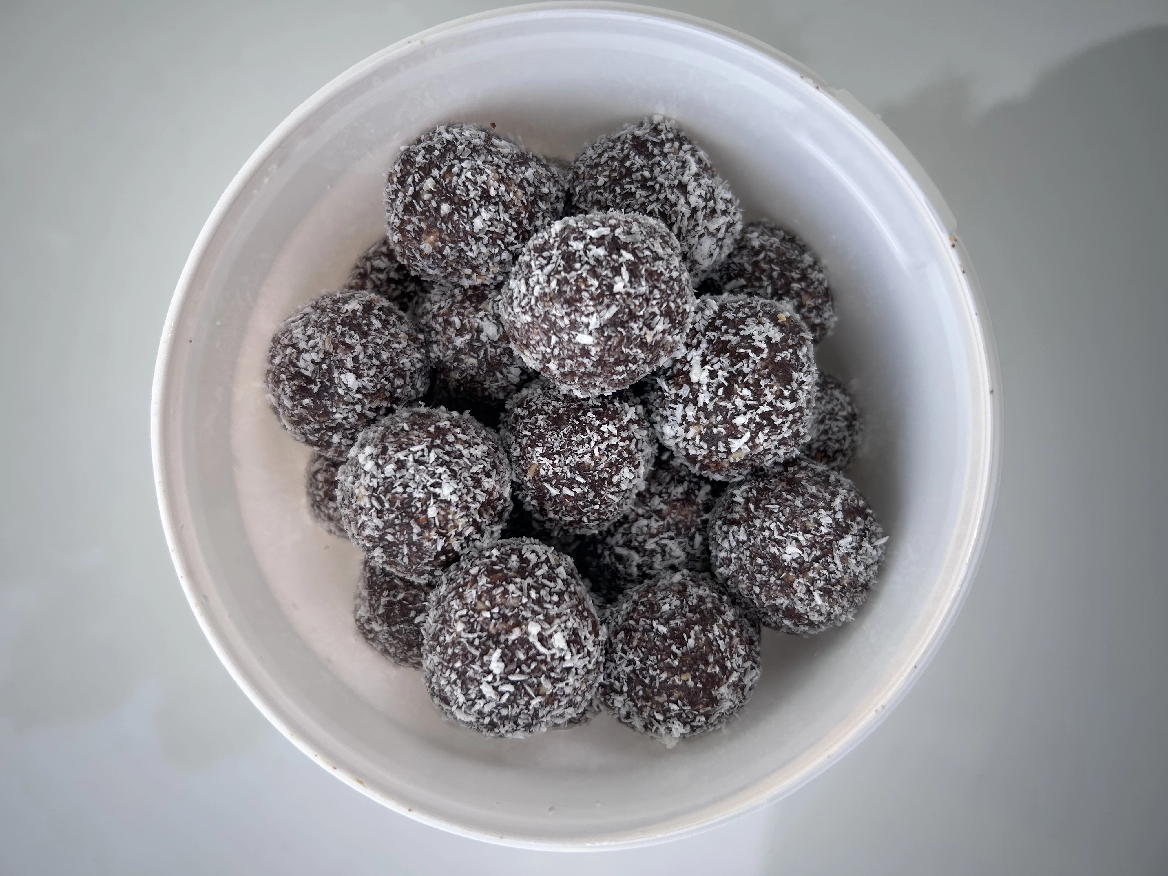 ŞEKERSİZ YER FISTIĞI EZMELİ FİT HURMA TOPU - 750 g