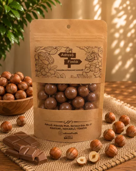 SÜTLÜ ÇİKOLATALI FINDIK DRAJE 90 g