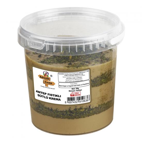 ANTEP FISTIKLI SÜTLÜ KREMA 1 Kg