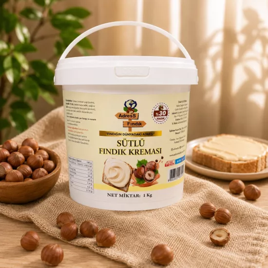 SÜTLÜ FINDIK KREMASI 1 Kg