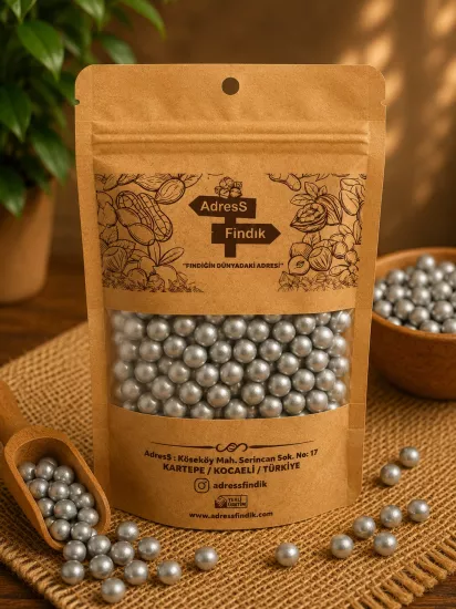 GÜMÜŞ PİRİNÇ PATLAĞI PASTA SÜSÜ 30 g